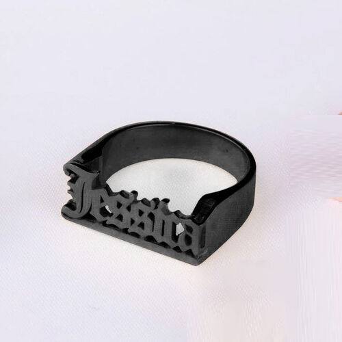 "Love Never Dies" Personalized Engraving Ring