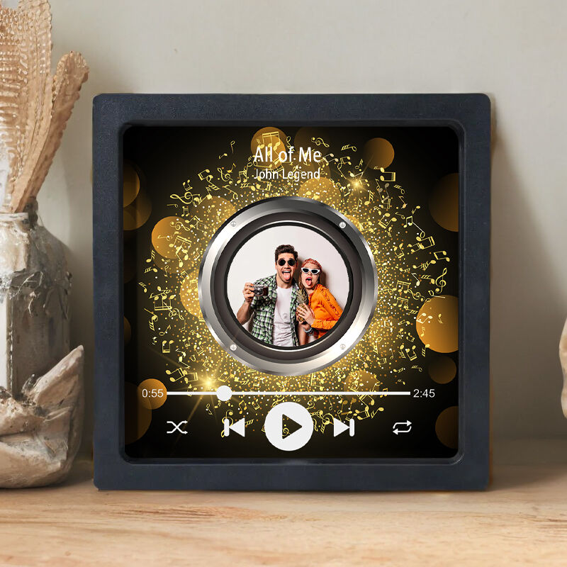 Aimant de réfrigérateur musical personnalisé Cadeau élégant pour les couples