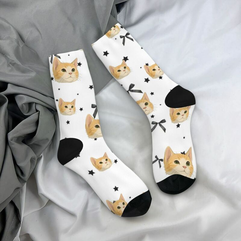 Personalized Face Socks Custom Pet Portrait Cartoon Photo Gift for Pet Lovers