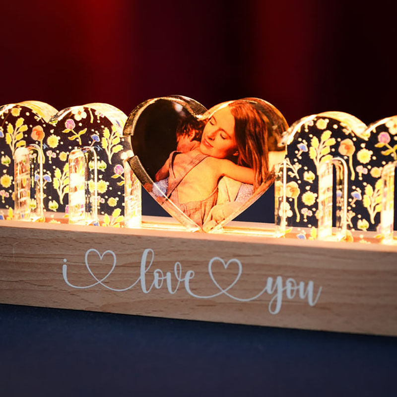 Veilleuse Photo Personnalisée Beau Cadeau pour Chère Maman