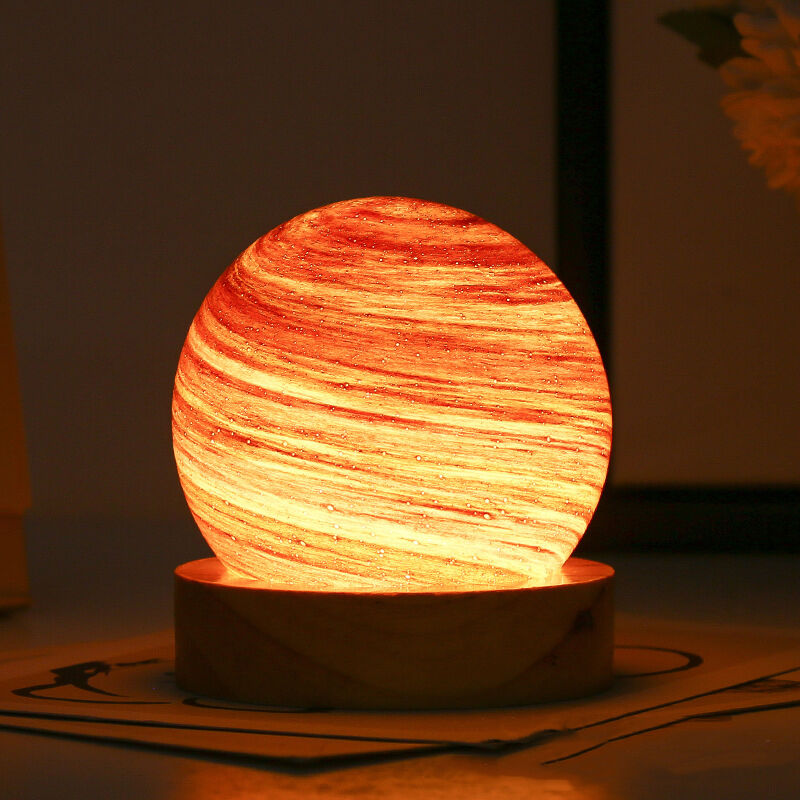 3D Carved Ball Night Light Mystery Gift for Friend