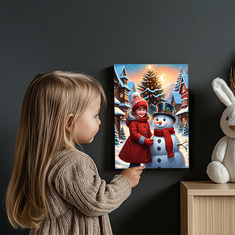 Retratos personalizados con intercambio de caras personalizado: regalo caprichoso para niños