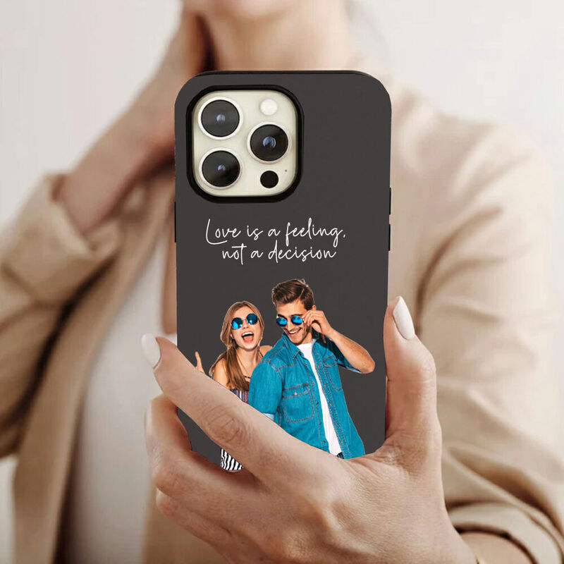 Funda de móvil personalizada Fotos de pareja personalizadas Dulce regalo de San Valentín